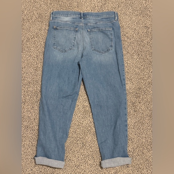 LOFT Denim - LOFT Outlet Straight Leg Denim “Boyfriend” Jeans